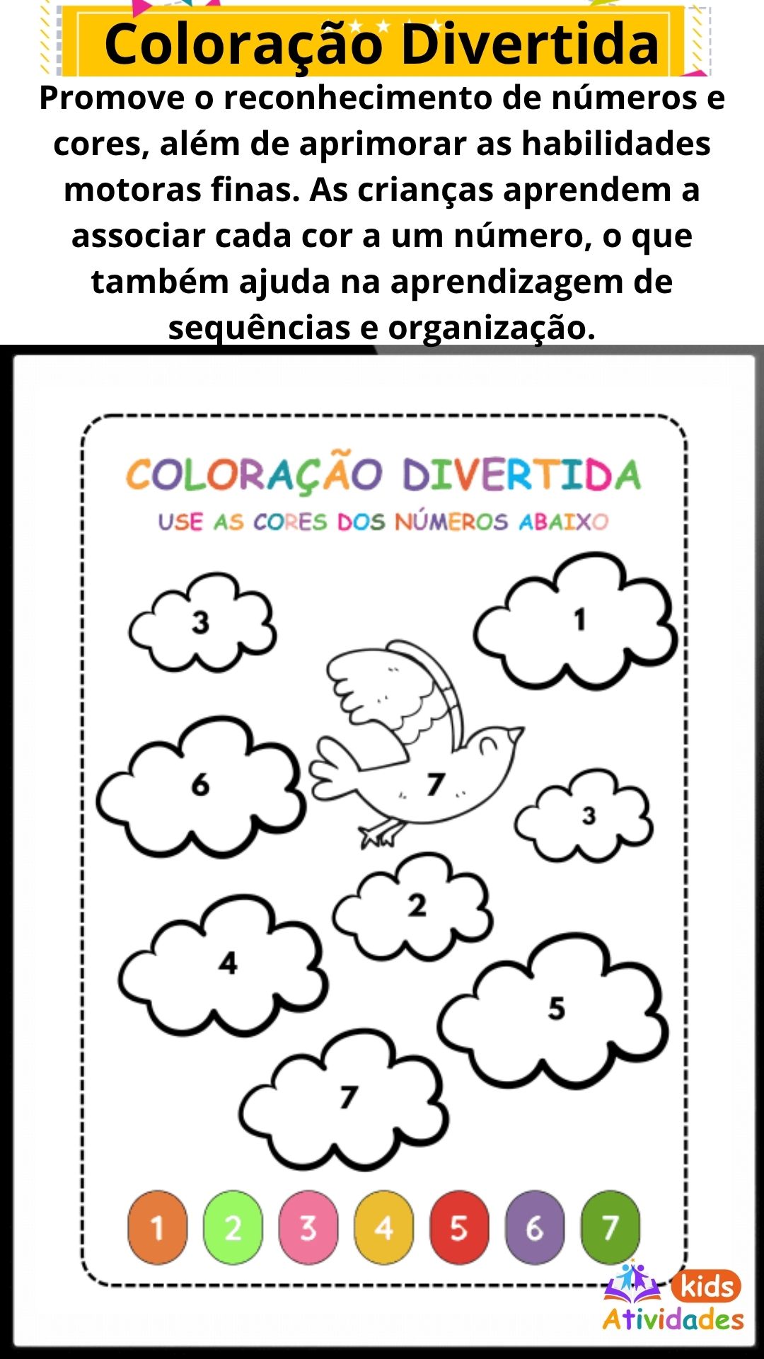 Atividades Kids PORTUGUÊS 02 - Coloração Divertida (AECS)